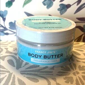 Trader Joe’s Fragrance Free Body Butter - Blue NWT New